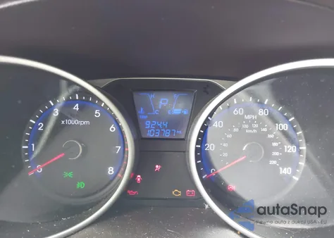 2014 Hyundai Tucson Se from USA, damaged, VIN KM8JU3AG8EU929371